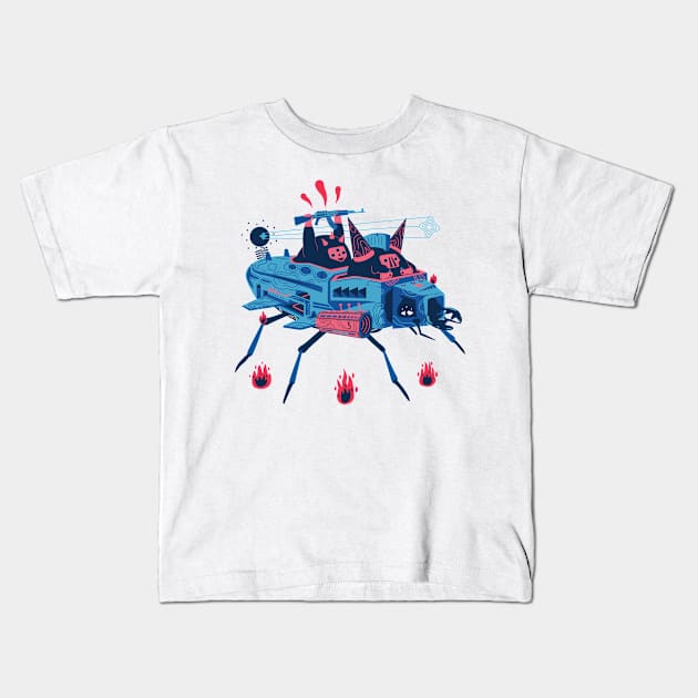 War Machines 01 Kids T-Shirt by Galekto